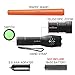 2 pack 15 inch Safety Traffic Wand Wand Light LED Flashlight Power by 3 X AAA Battery(Not Included)