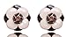 MISASHA Camellia White Flower Celebrity Designer Earrings For Women