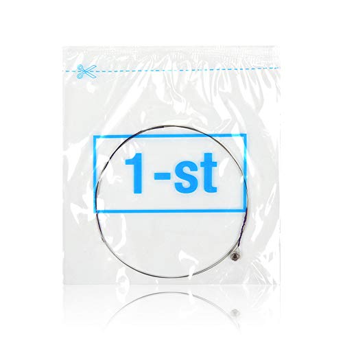 image for Alice 5 Sets Replacement Stainless Steel 3/4 4/4 Size Fiddle String Vi