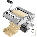 VEVOR Pasta Machine, 9 Adjustable Thickness