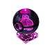 Dr. Pet Pokemon GO K9 Crystal Ball Pokeball Night Lights 7 Color LED Changing Base Lamp with Random Engraved Keychain (Snorlax)