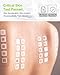 AUVON TENS Unit Pads 2X2 20 Pcs Brown