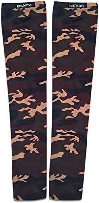 Derivative Arm Sleeves for Fashion &amp; Sports (Unisex) (X-Large, Camo)