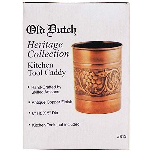 Old Dutch International Copper Old Dutch Antique Heritage Tool Caddy, 6
