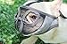 Short Snout Dog Muzzles - Adjustable Breathable Mesh Dog Muzzle with Eyehole for Bulldog Boston Terrier And Short-snouted Breeds to Anti-Biting Barking and Licking Chewing Barking Training Dog Mask