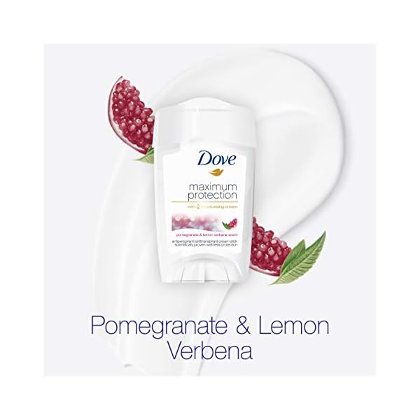 Dove-Maximum-Protection-Pomegranate-Lemon-Verbena-Anti-Perspirant-Cream-Stick-45ml-Pack-of-3 Dove Maximum Protection Pomegranate & Lemon Verbena with ¼ moisturising cream Anti-perspirant Cream Stick our most…