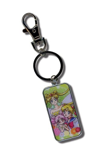 Great Eastern Entertainment Sailormoon Serenity, Moon, & Chibiusa Keychain
