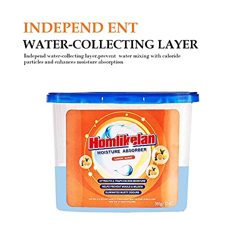 6 packs Large Moisture Absorber Boxes with Air Purification Fragrance