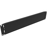 QiaoYoubang 2U Hinged Solid Blank Panel for 19" Rack Mount (2UBP)