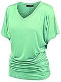 Made By Johnny MBJ WT1037 V Neck Short Sleeve