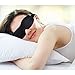 Sleep Mask Travel, Light Sleep, Light Resistance, Anti-Fatigue, 3D, 100% Comfortable Sleeping Mask for Deep Relaxation Best Eye Mask and Luxurious Sleep Mask
