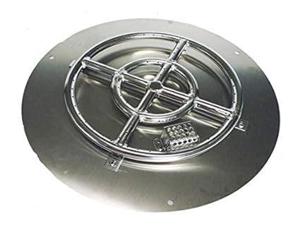 Hiland Hp003 Hp 003 Fire Pit Burner Kit One Size Black Amazon Co