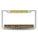 Rico Industries NBA Golden State Warriors 2017 Basketball Champions Plastic Frame, 19-inch, Royal Blue, Gold