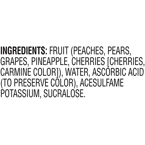 DEL MONTE No Sugar Added Fruit Cocktail, Canned Fruit, 12 Pack, 14.5 oz