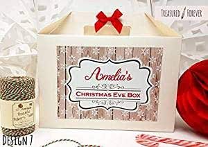 Caja de regalo de Nochebuena personalizada, bolsa de regalo ...