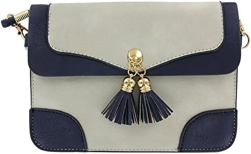 Urban Energy Venue Crossbody Purse, Putty/Navy, One Size