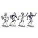 Kaskey Kids Kansas State Football Guys - Inspires Imagination with Open-Ended Play - Includes 2 Full Teams and More - For Ages 3 and Up