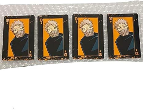 4枚セット 狗巻棘 呪術廻戦 ジャンプショップ 限定 原作 グッズ トランプ イラストカード クーポン 棘 狗巻 アニメ 萌えグッズ 通販 Amazon