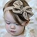 Nurbo 9PCS Babys Girls Chiffon Flower Elastic Headband Photography Hair Bands