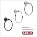 Delta Windemere (1-Pack) Hand Towel Holder SpotShield Brushed Nickel Towel Racks for Bathroom Wall Round Towel Ring Holder for Bath Towel Hanger for Kitchen, Bathroom Accessories 79646-BN