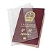 Honbay 10PCS Plastic Passport Cover Passport Protector with Extra Slots for CN, US, UK and Other Standard Size Passports (clear)