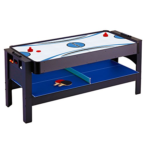 Hathaway Triple Threat 3in1 Air Hockey, Billiards, and Table Tennis