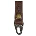 Hide & Drink, Rustic Leather Key Ring Holder, Handmade Includes 101 Year Warranty :: Bourbon Brown
