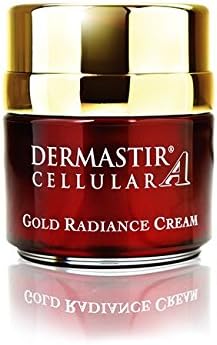 Dermastir Cellular Gold Radiance Cream with gold particles give a silky, radiant finish, skin is visibly moisturized and glowing - 50ml