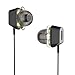 Mxstudio Dual Drivers Wired Earphones Heavy Bass In-ear Hi-fi Headphones with Microphone