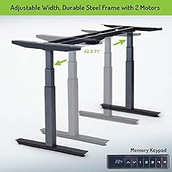 RISE UP dual motor electric adjustable height width