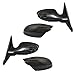 Driver and Passenger Power Side View Mirrors with Smooth Covers Compatible with 05-06 Altima 96302ZB080 96301ZB080