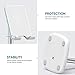 UGREEN Cell Phone Stand for Desk Adjustable Phone Holder Cradle Office Desk Accessories Weighted Base Compatible with iPhone 15 Pro/14 Plus/13/12 Pro Max/11/SE/XS/XR/Samsung Galaxy S23 White
