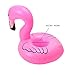 PAMASE 18 Packs Pool Inflatable Floating Drink Beverage Beer Cup Holders, Floatable Coasters of Flamingo, Coconut Palm, Lemon, Watermelon and Pineapple
