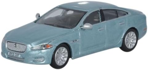Oxford Diecast 1:76 Jaguar XJ Crystal Blue Collectable model 76XJ002, Medium