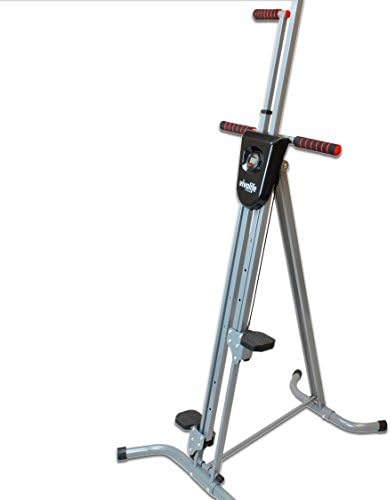 Viva Life Fitness Vertical Climber Exercise Machine | Max Calories Burned In Minimum Time | Simulates Climbing Ladder or Stairs | Folding & Portable Design