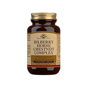 Solgar Bilberry Horse Chestnut Complex Vegetable Capsules – Pack of 60
