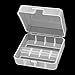 uxcell Hard Plastic Box Holder Storage Box Container for 2 x 26650 Battery