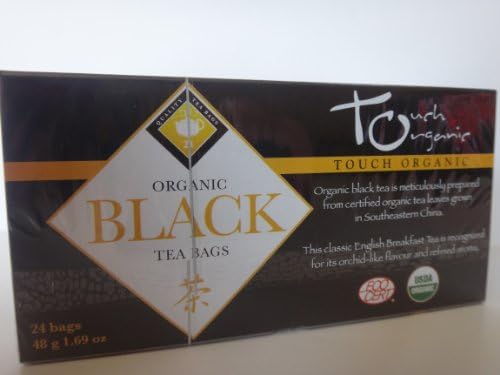 TOUCH ORGANIC Black Tea USDA Organic (24 tea bags)