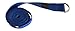 Clever Yoga - 8 ft Yoga Strap for Exercise & Physical Therapy, Leg Stretching Strap Yoga Accessories & Stretching Equipment, Leg Stretcher for Women & Men, Home Workout Essentials - Blue