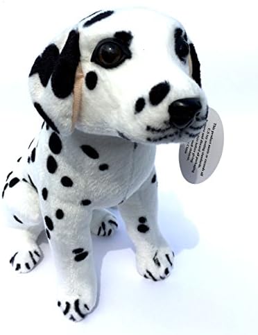 ACY Realistic Plush Sitting Dalmatian 18 Inches