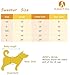 Dog Sweater Plaid Winter Clothes for Dogs Puppy Boys Girls