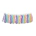 Fonder Mols Colorful Tissue Tassel Garland DIY Kit Pink Pastel Ombre Tassel Banner for Rainbow Themed Girls Room,Nursery, Baby Shower Birthday Party Decorations A29