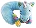 Cloudz Kids Super Soft N' Cuddly Animal Airplane Travel Neck Pillow! Keep Children Comfy and Supported with a Buddy While Traveling or just Resting at Home - Unicorn