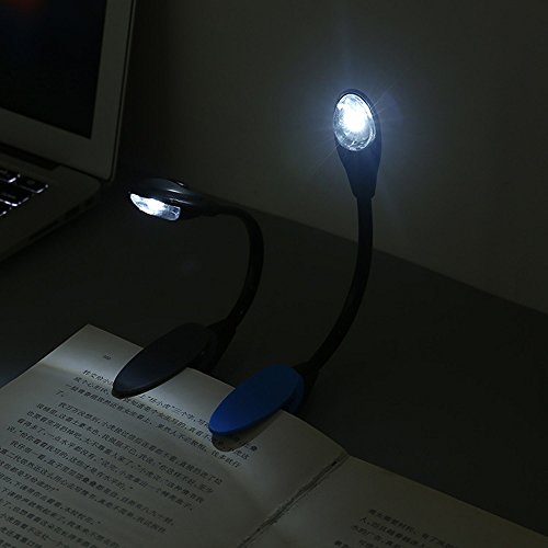 ❤Ywoow❤❤ , Fine Convenient Portable Travel Book Reading Light Lamp Mini LED Clip Booklight - Thumbnail 3