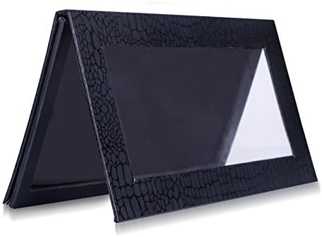 LOUSHI Empty Magnetic Palette Makeup Palette Pad Black Large Pattern DIY Palette New (B)