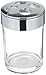 Carnation Home Fashions Clear Acrylic Tooth Brush Holder with Chrome Trim