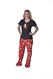 LazyOne Womens Unstable in the Morning Fitted PJ T Shirt