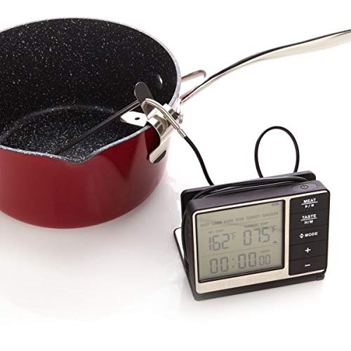 Curtis Stone Digital Read Thermometer with Pot Clip (Certified Refurbished)