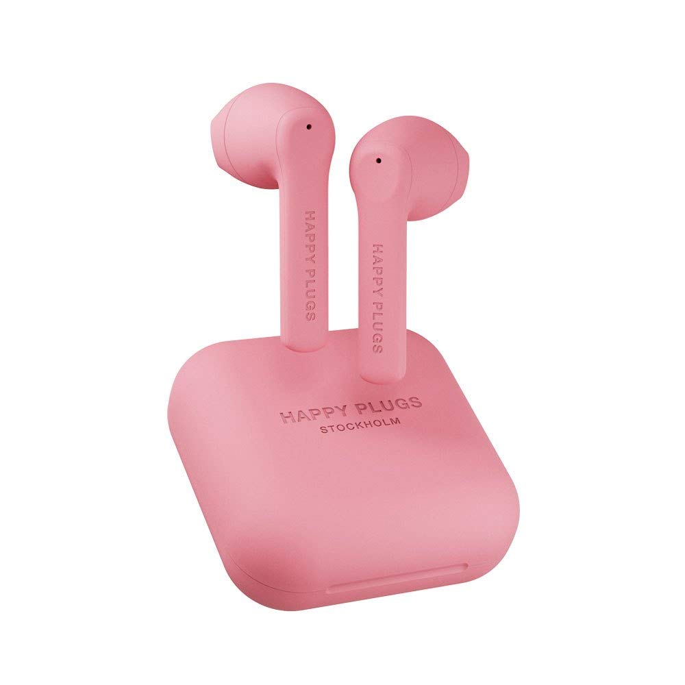 Happy Plugs AIR 1 PLUS IN-EAR - Wireless earphone - TRUE WIRELESS - 100dB - Sweat resistant - 30mAh battery in each earphone - 450mAh battery in charging case HPG-AIR1-GO-PE