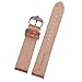EACHE Leather Watch Bands 22mm For Men Vintage Watch Straps Light Brown For Women Suede Leather Replacement Watchband